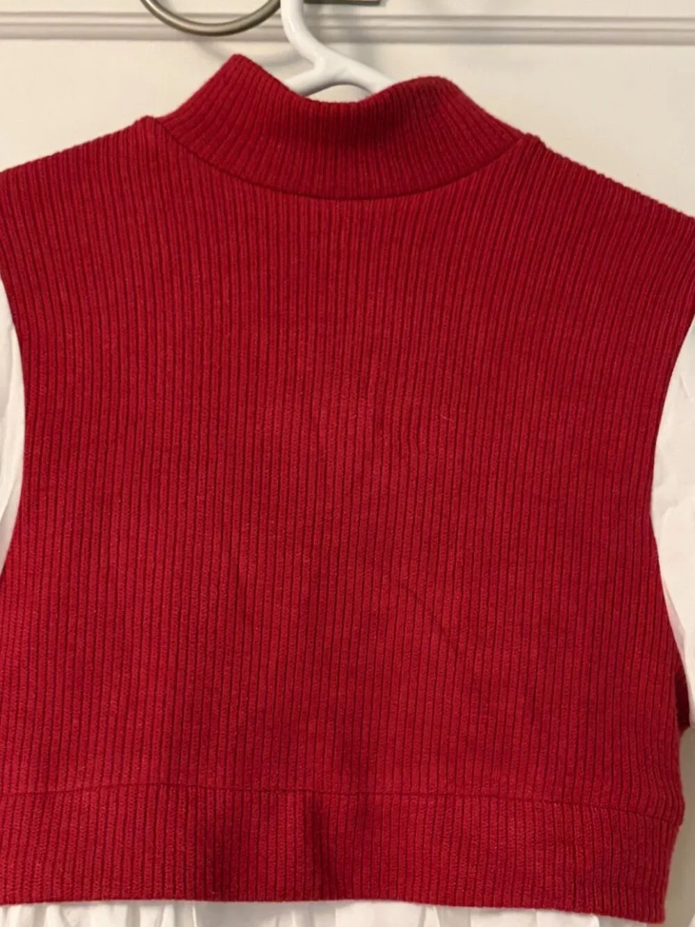 Anthropologie layered sweater